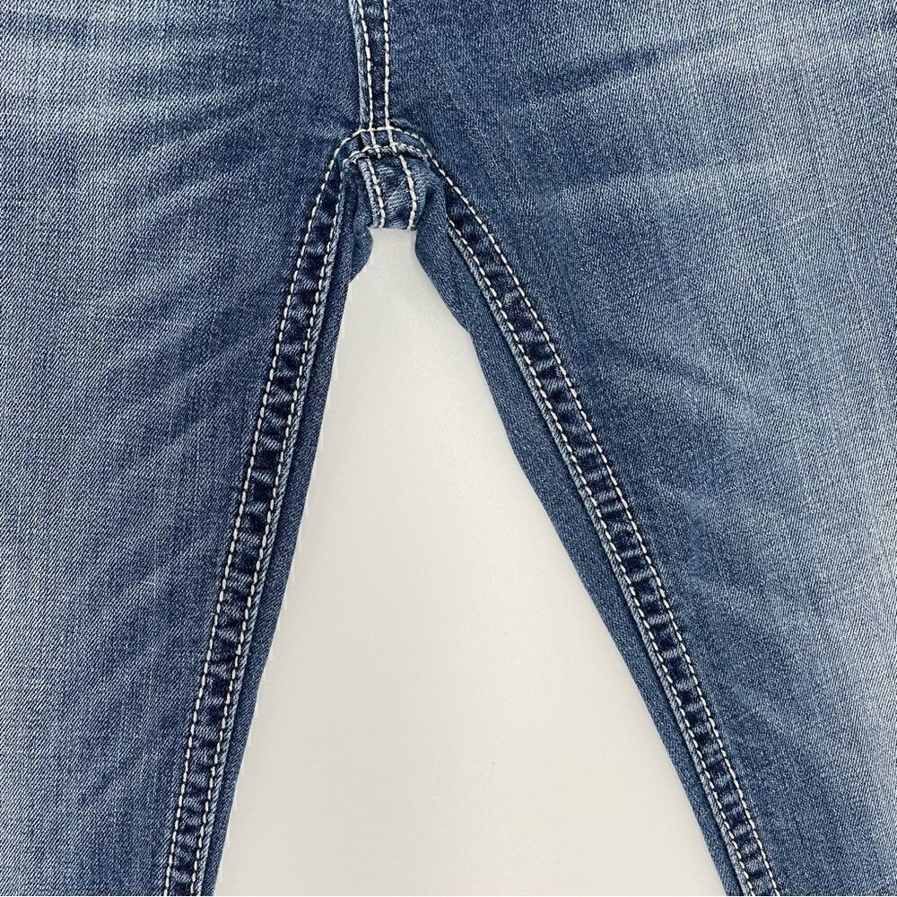 Express Rerock Low Rise Cropped Skinny Jeans - 2 - Picture 8 of 12